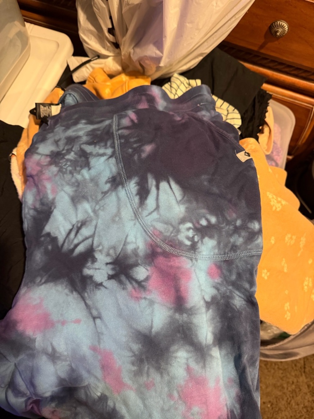 torrid Tie-Dye Scoop Neck Tank — Blue & Purple